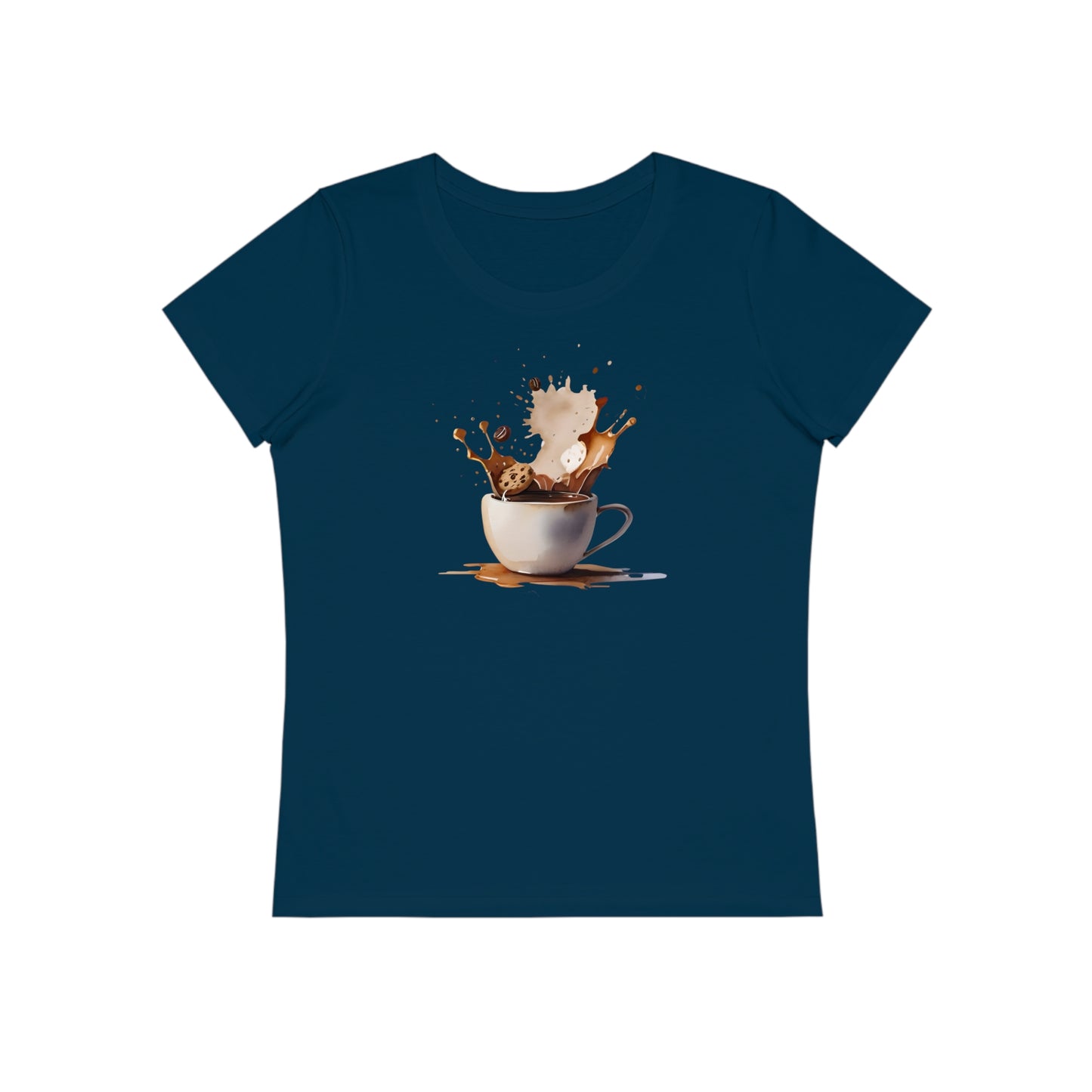 Coffee Splash Women's T-Shirt – Fun & Casual Coffee Lover Tee
