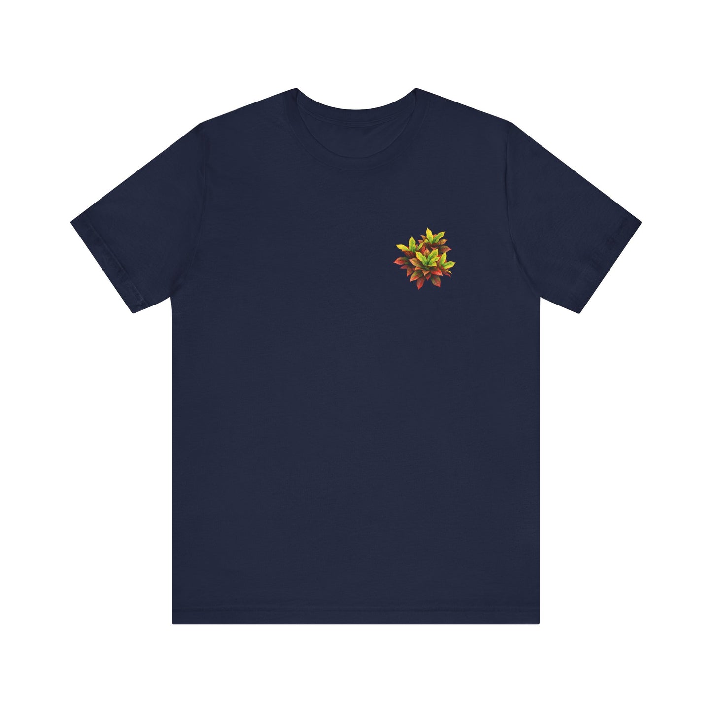 Pocket-sized Tropical Pop - Croton Unisex Tee