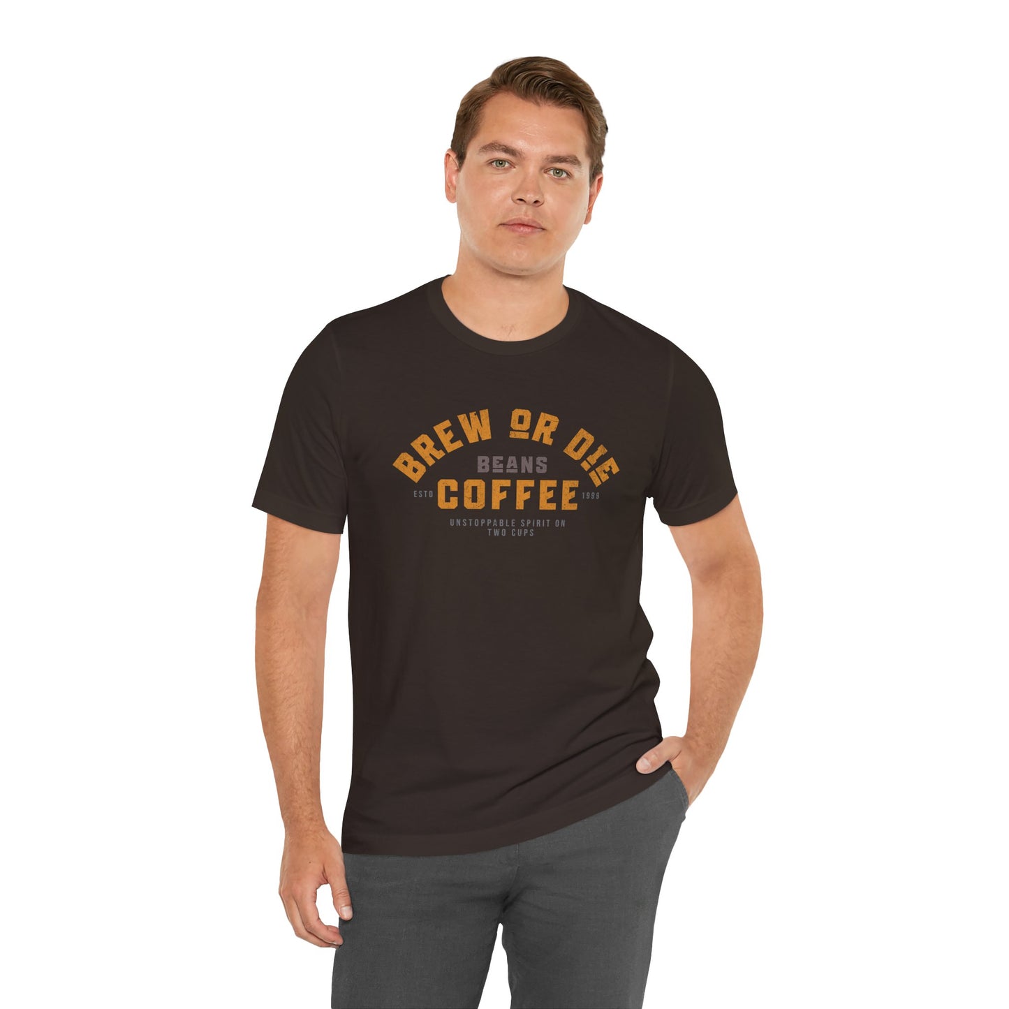 Coffee Brew or Die Unisex T-Shirt