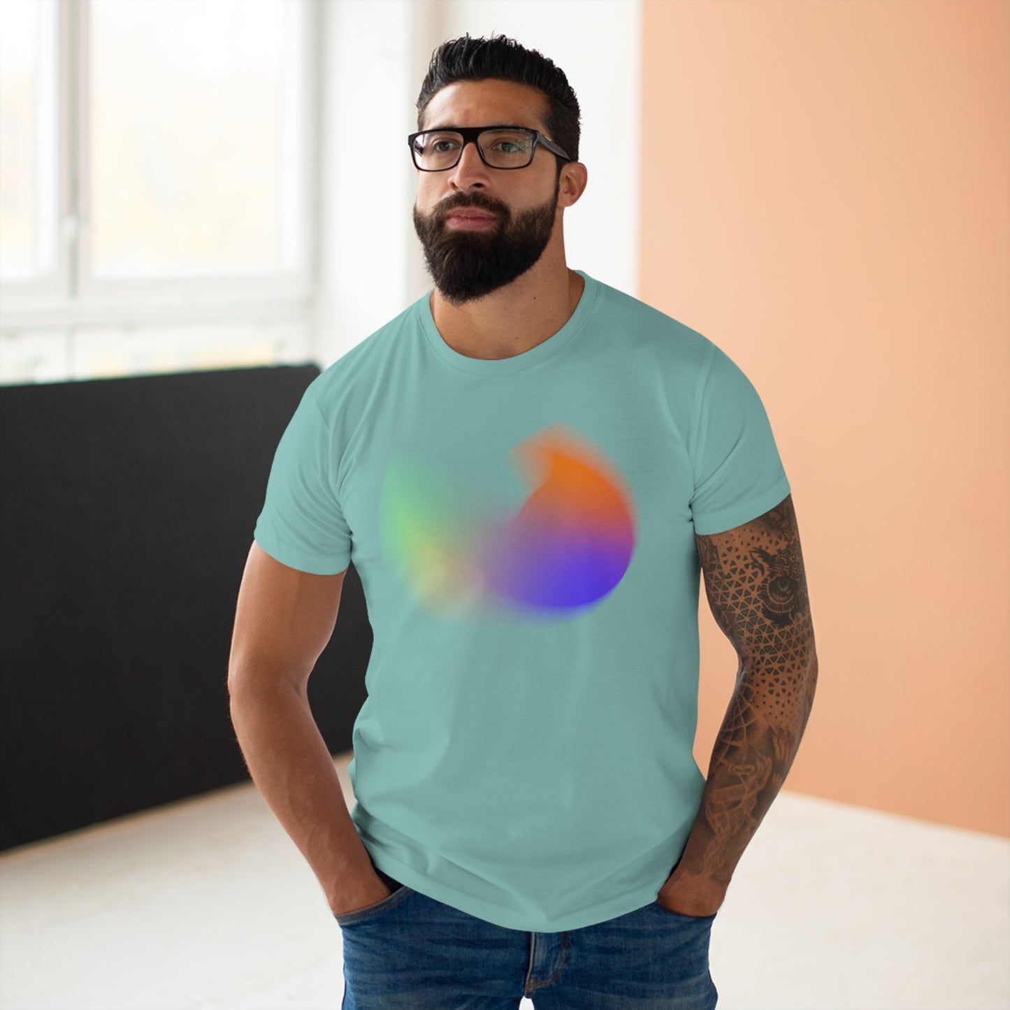 Abstract Gradient Unisex T-shirt