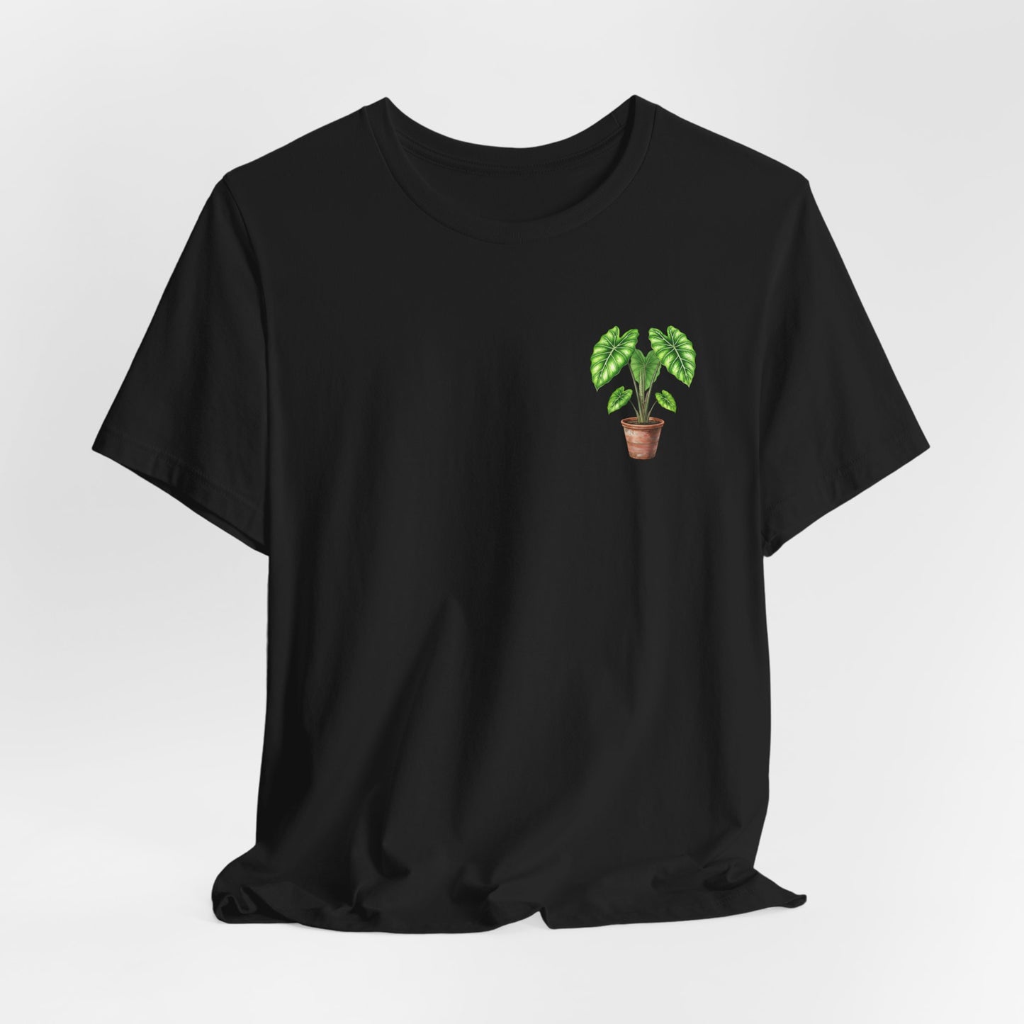 Pocket Alocasia - Elephant Ear Elegance Unisex Tee