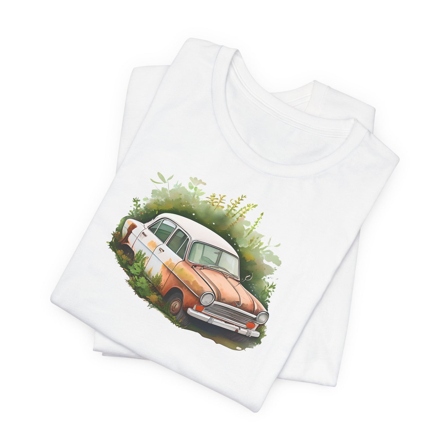 Abandoned Car T-Shirt Model 1