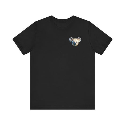 Koala Portrait Unisex Tee - Low Poly Design
