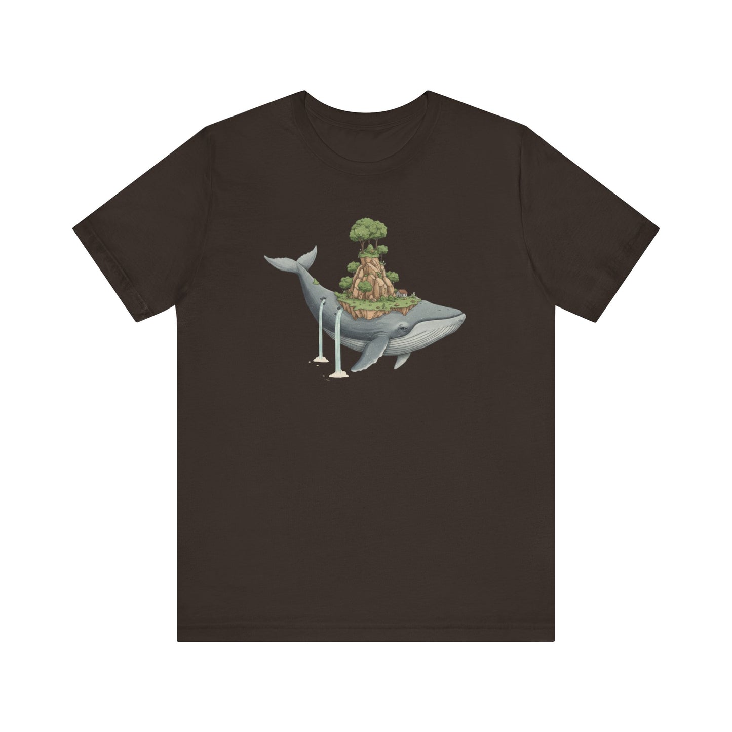 Whale Island Tee - Ethereal and Dreamy Unisex T-Shirt