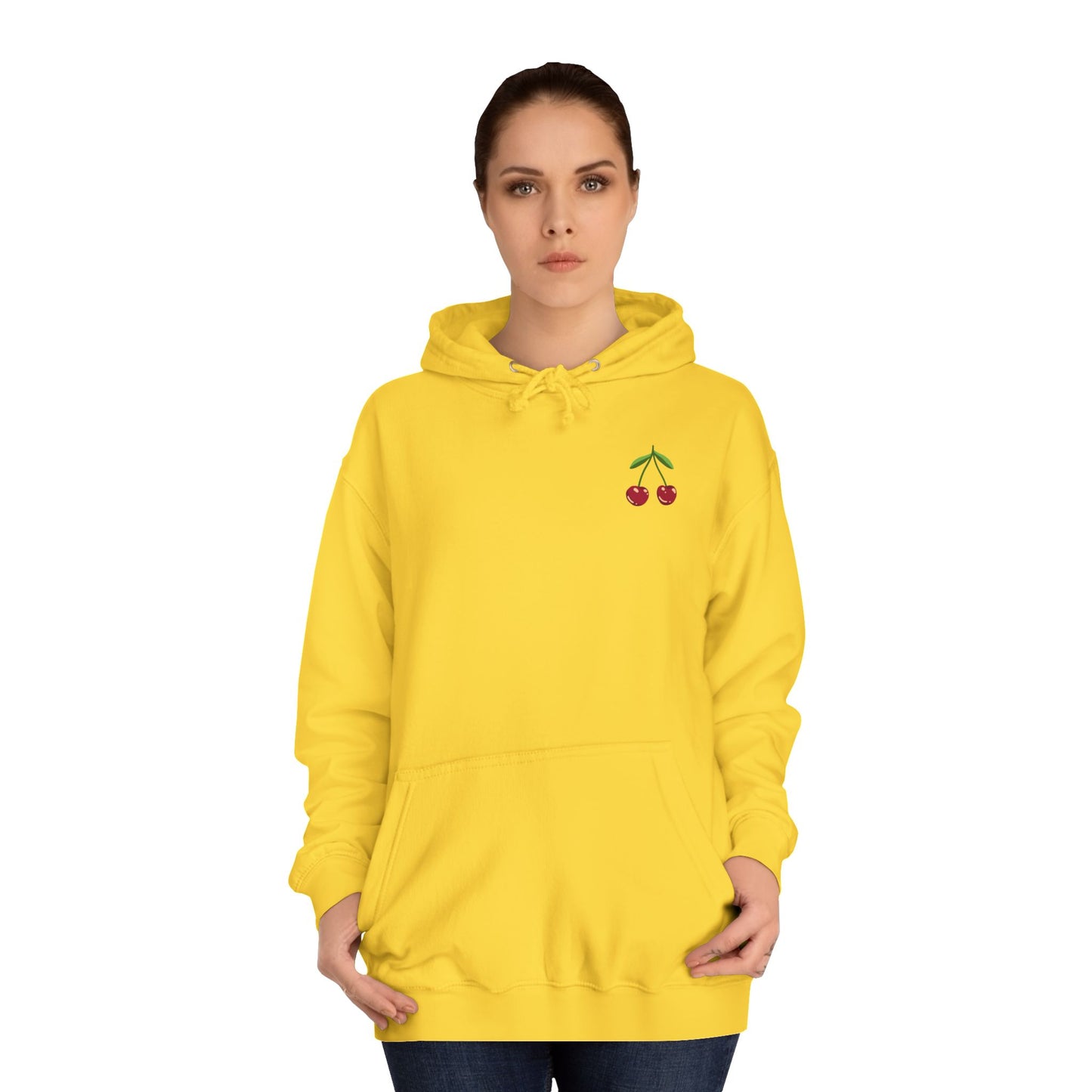 Cherry Unisex College Hoodie