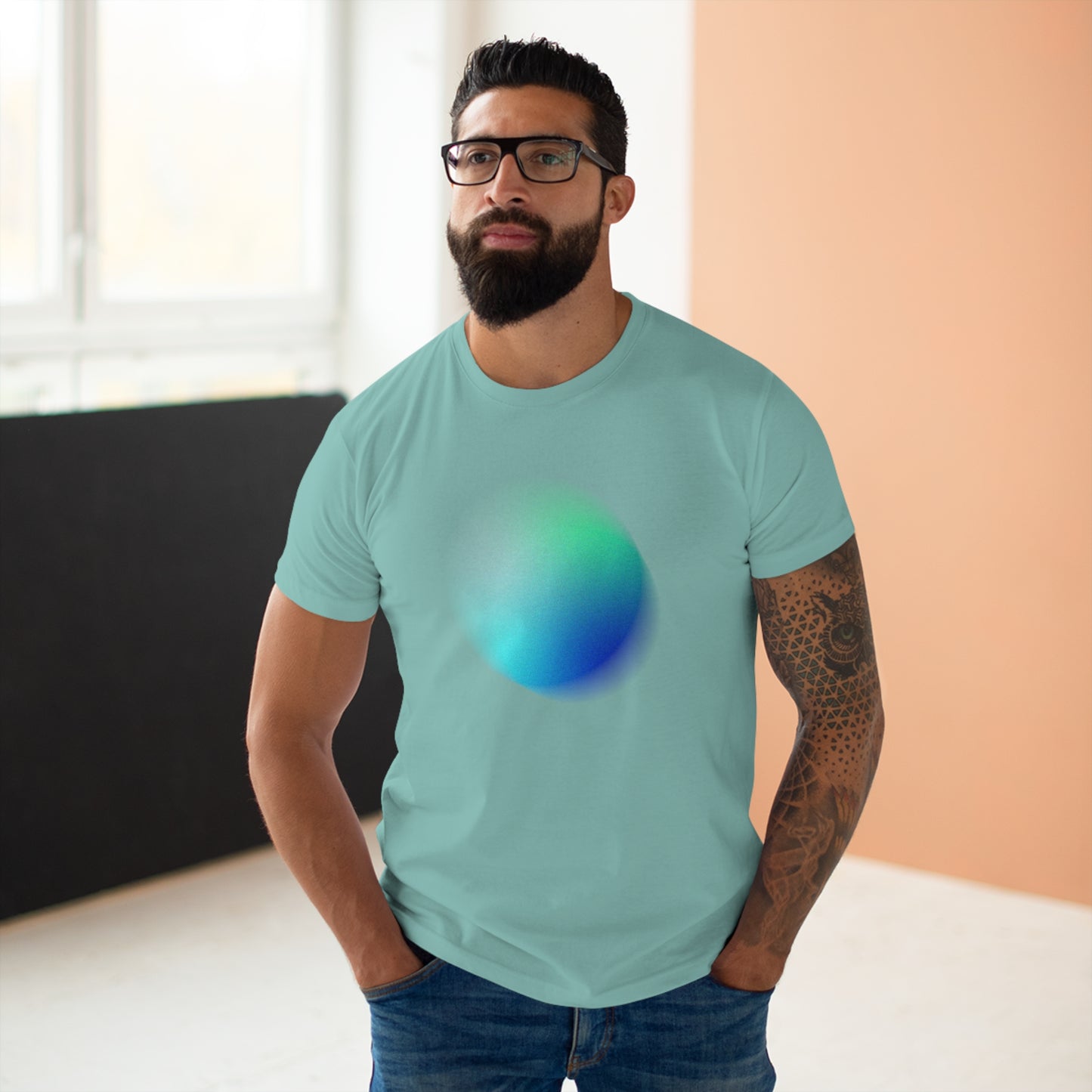 Blurred  Sphere Unisex T-shirt