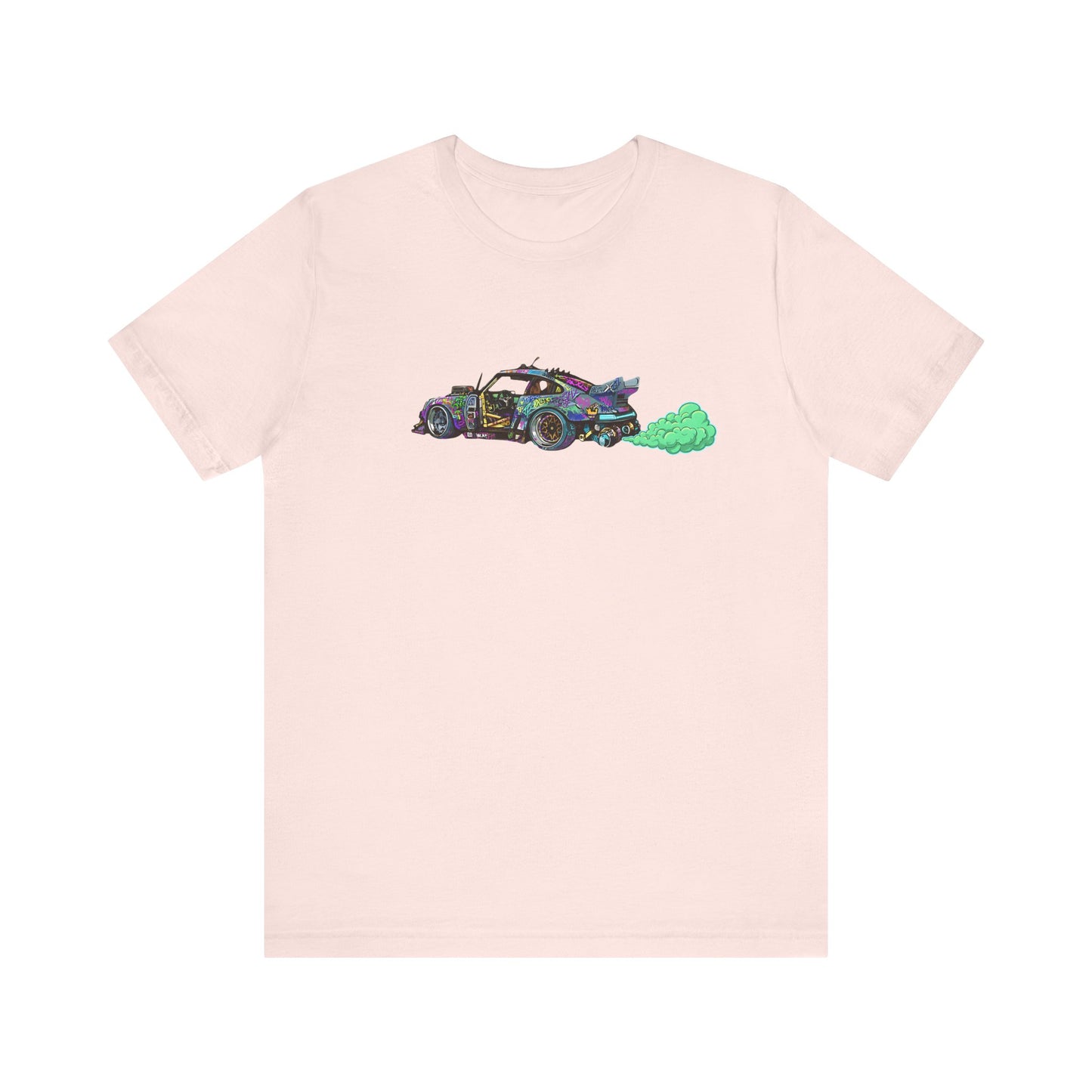 Cyberpunk Street Art Racer Unisex Tee