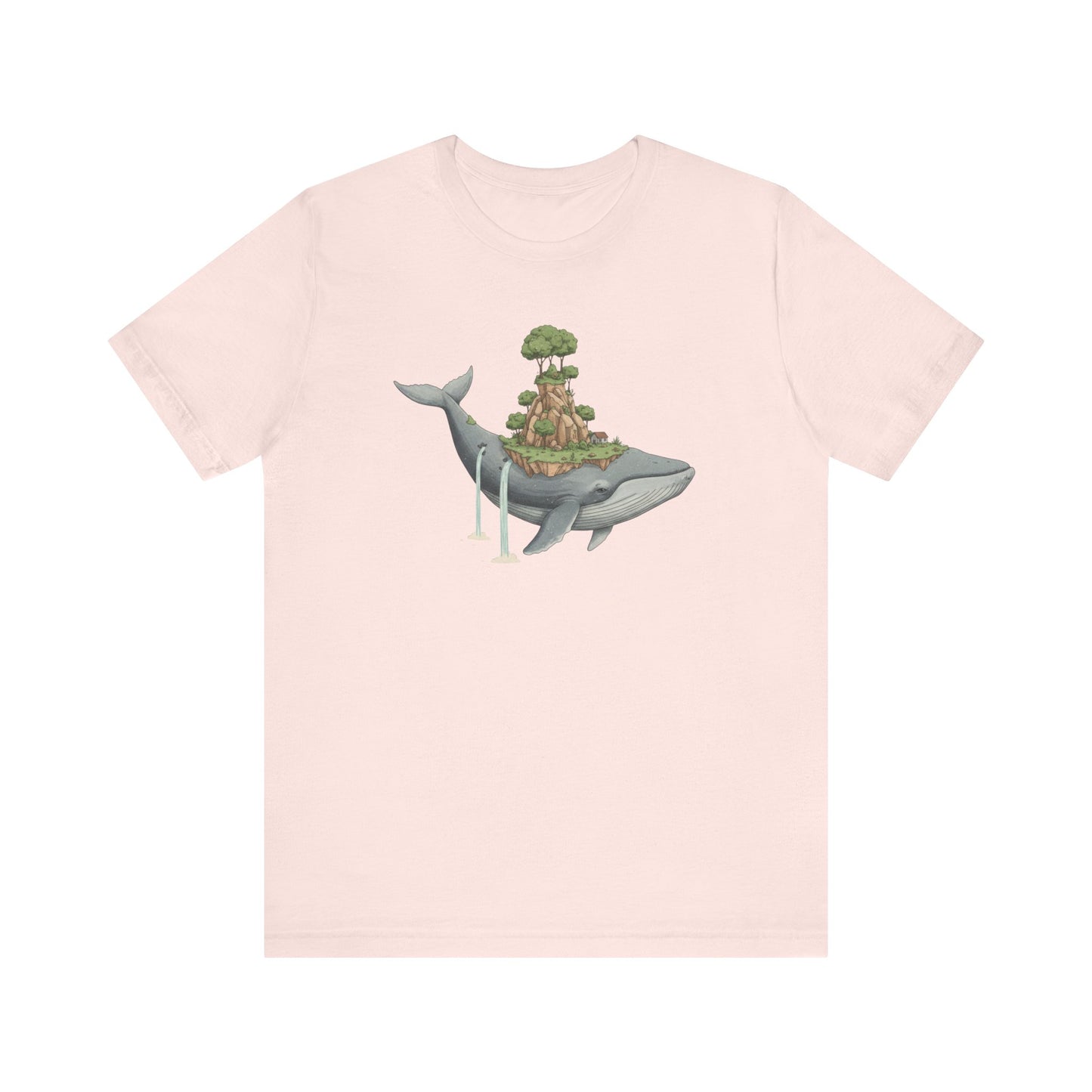 Whale Island Tee - Ethereal and Dreamy Unisex T-Shirt