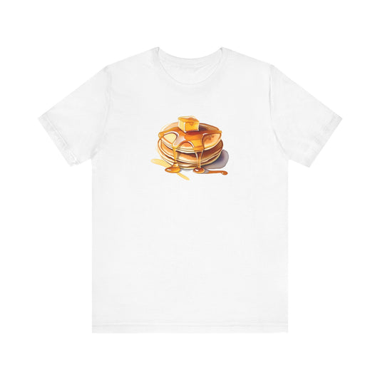 Pancakes Watercolor Tee - Unisex T-Shirt