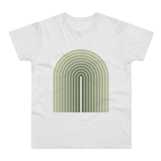 Green Bauhaus Arc Tee Unisex T-shirt