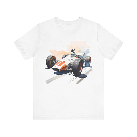 Vintage F1 Car Unisex T-Shirt  Model 5