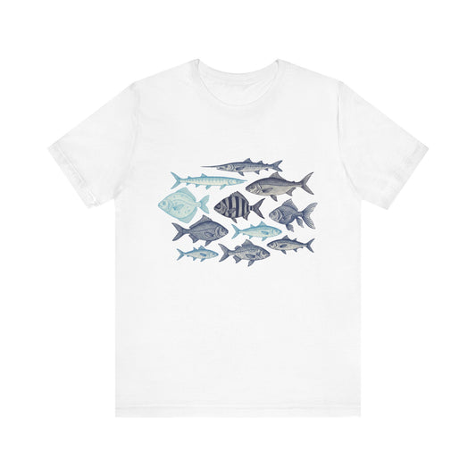 Vintage School Fish Unisex Tee