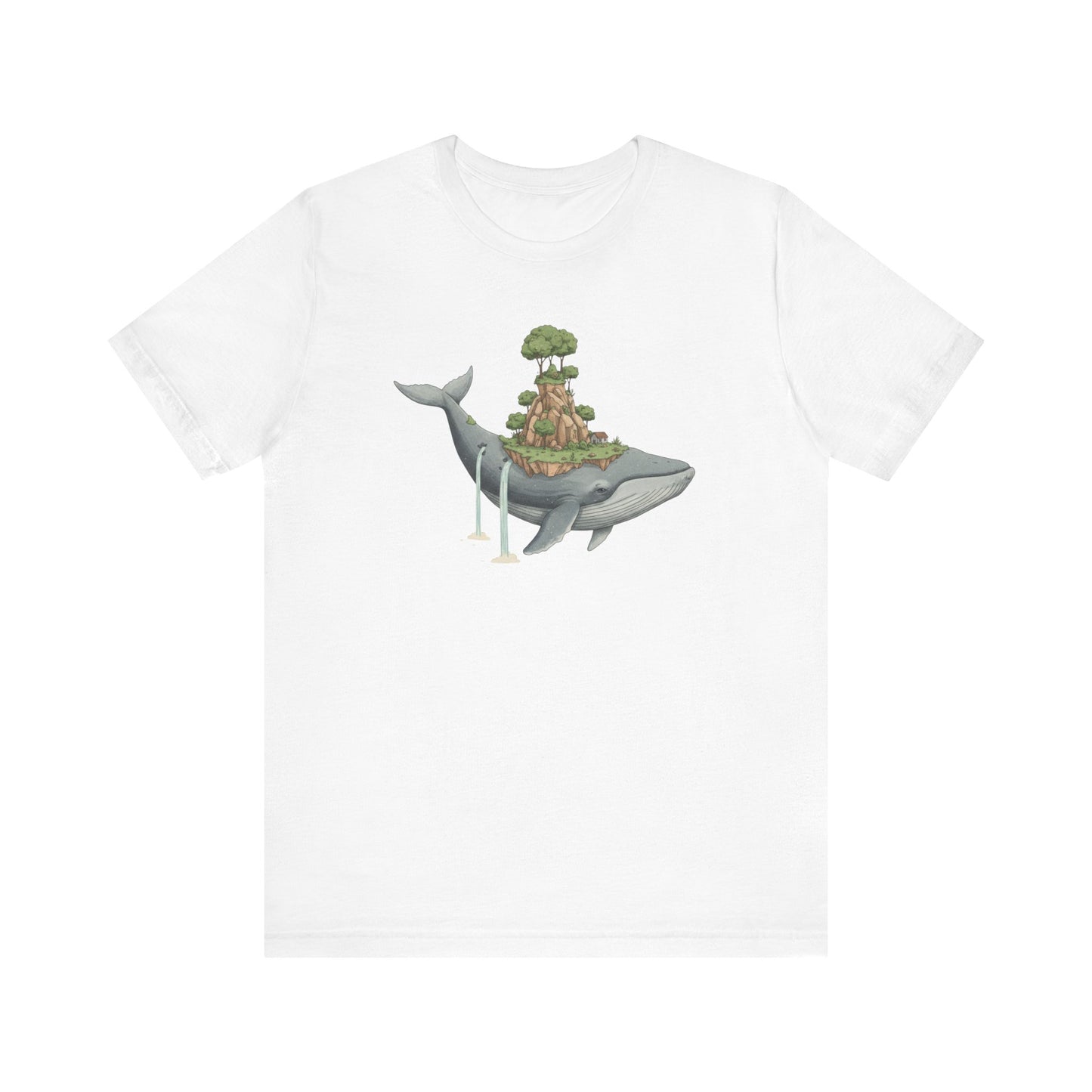 Whale Island Tee - Ethereal and Dreamy Unisex T-Shirt