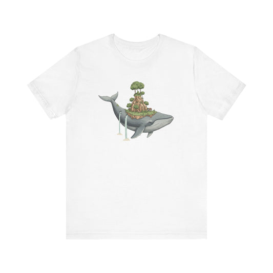 Whale Island Tee - Ethereal and Dreamy Unisex T-Shirt