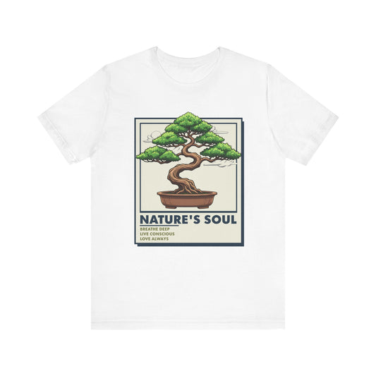 Zen Tee - Nature's Soul: Breathe Deep Short Sleeve Shirt
