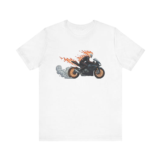 Inferno Rider T-Shirt - Unleash Your Inner Demon This Halloween
