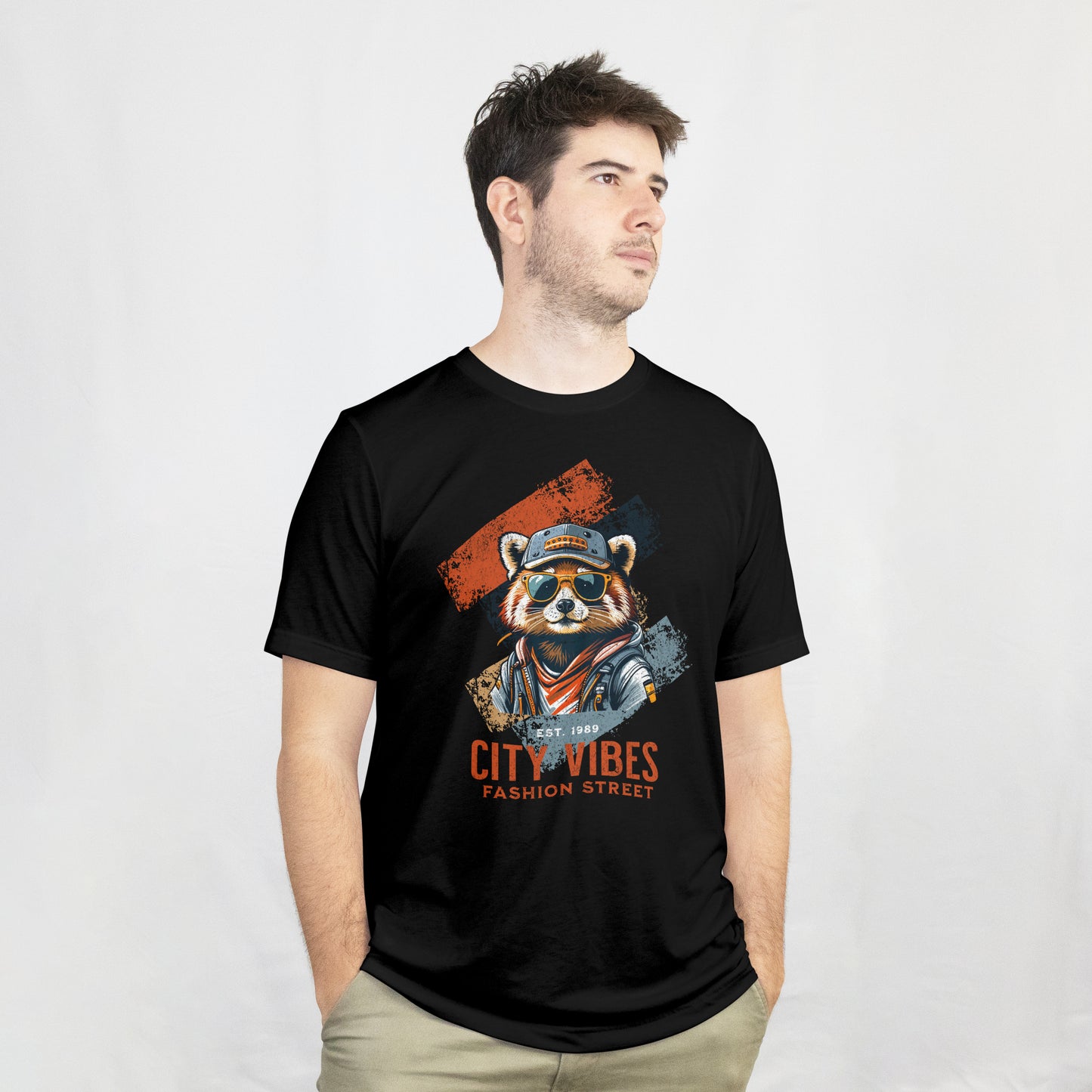 Urban Red Panda Unisex Tee