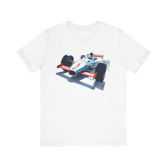 Vintage F1 Car Unisex T-Shirt  Model 2