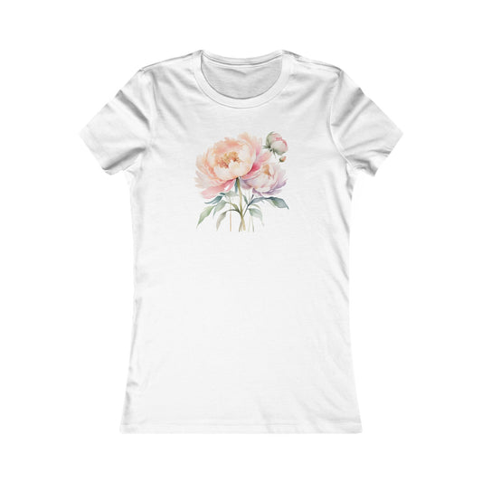 Peony Bouquet Design Women's T-Shirt