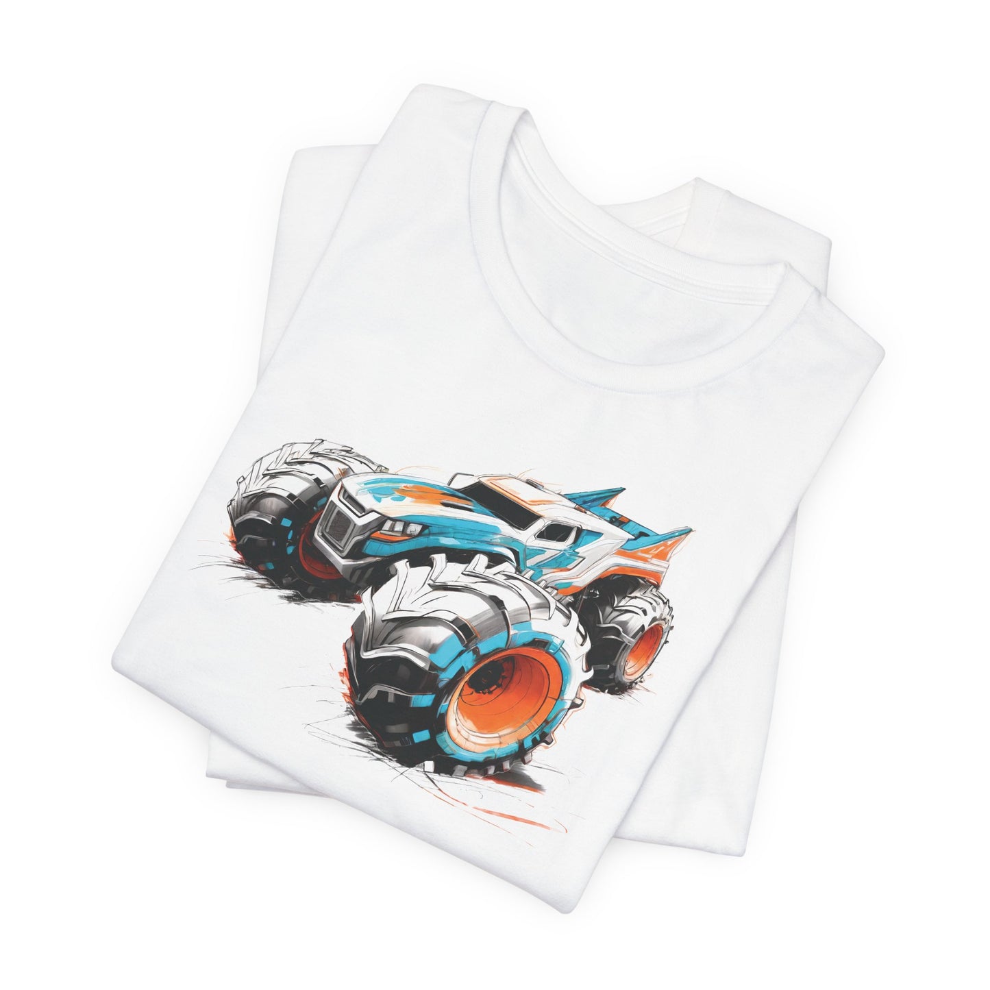 Monster Truck Sketch Unisex T-Shirt