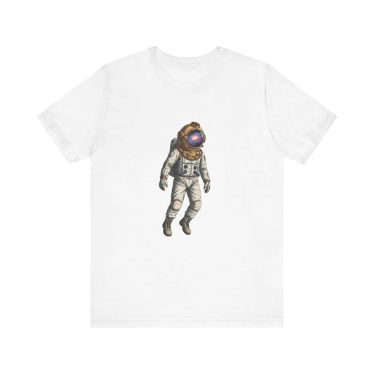 Space Explorer T-Shirt - Cosmic Diver Design