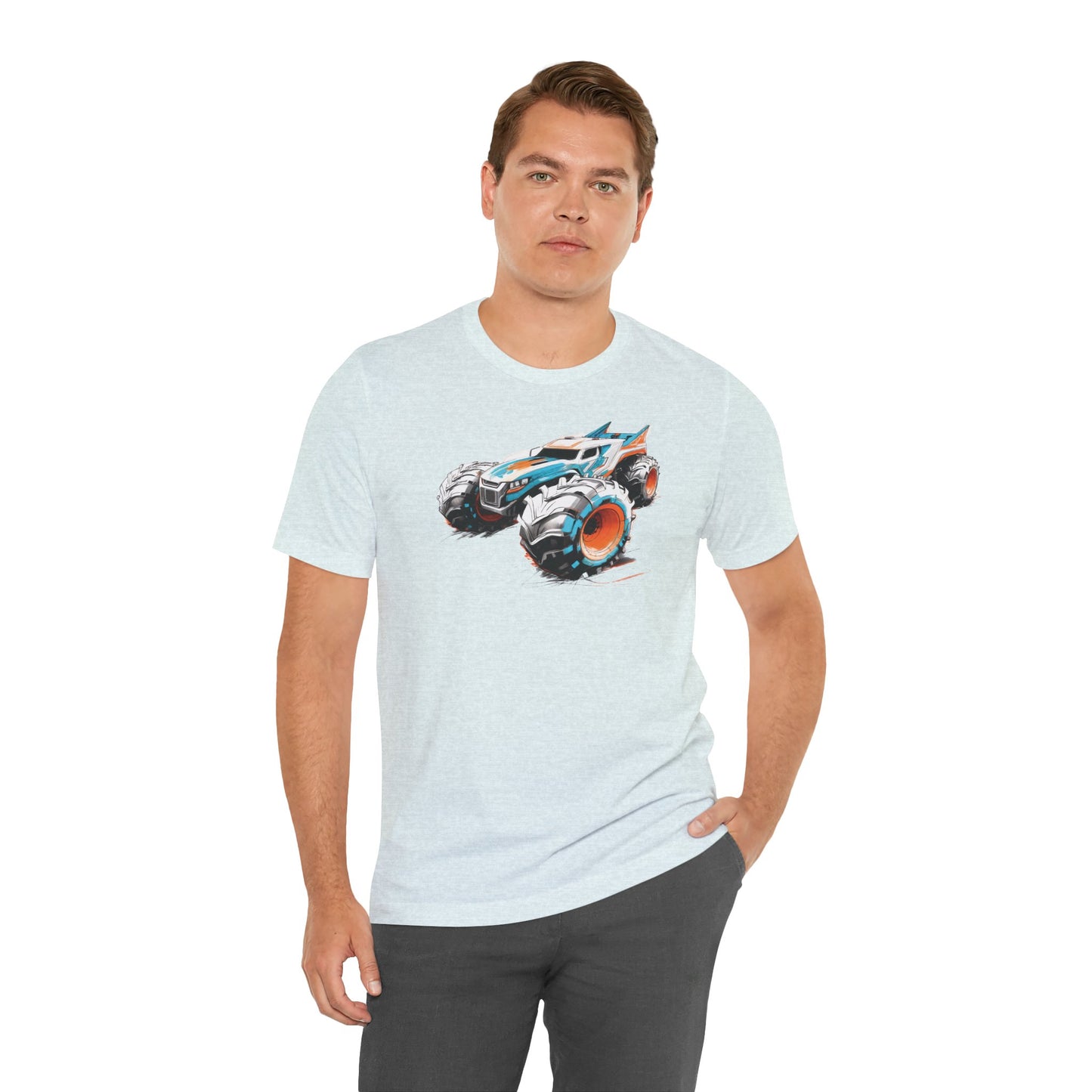 Monster Truck Sketch Unisex T-Shirt