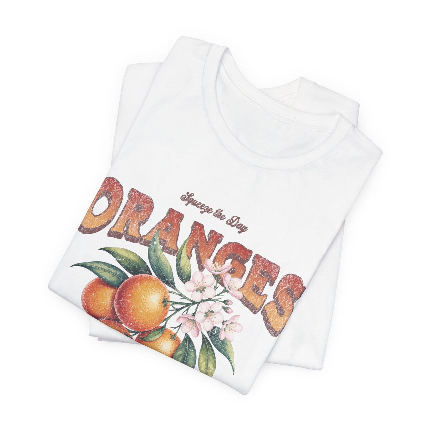 Vintage Orange Branch Unisex Tee