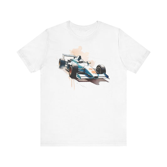 Vintage F1 Car Unisex T-Shirt  Model 3