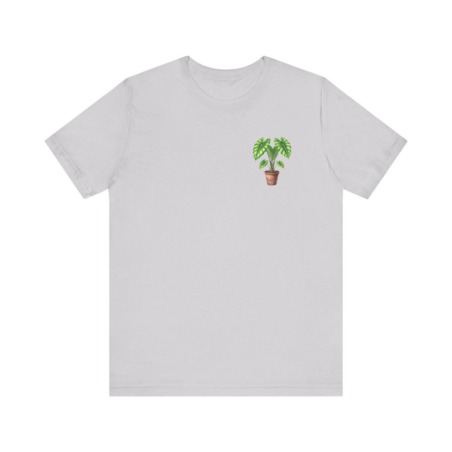 Pocket Alocasia - Elephant Ear Elegance Unisex Tee