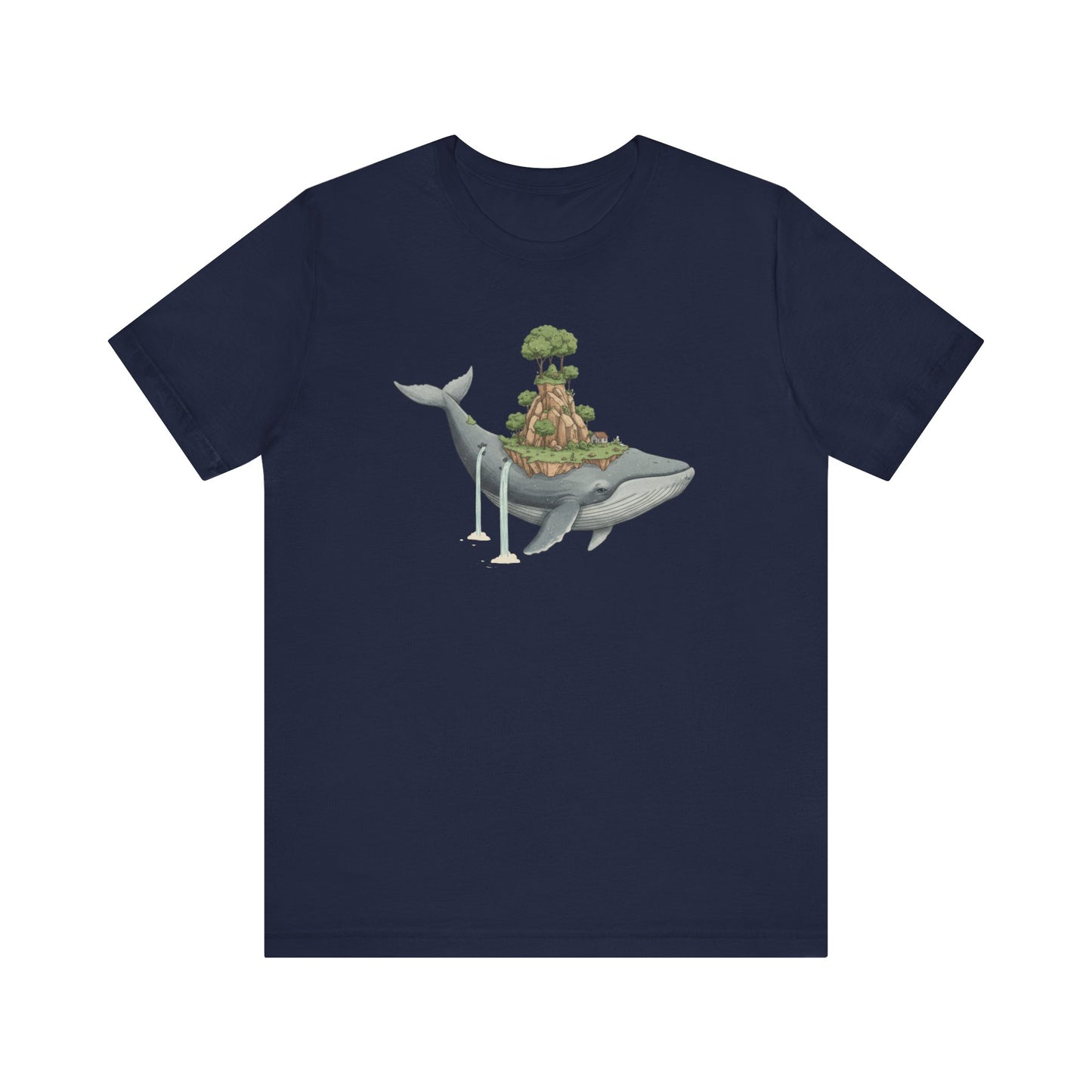 Whale Island Tee - Ethereal and Dreamy Unisex T-Shirt