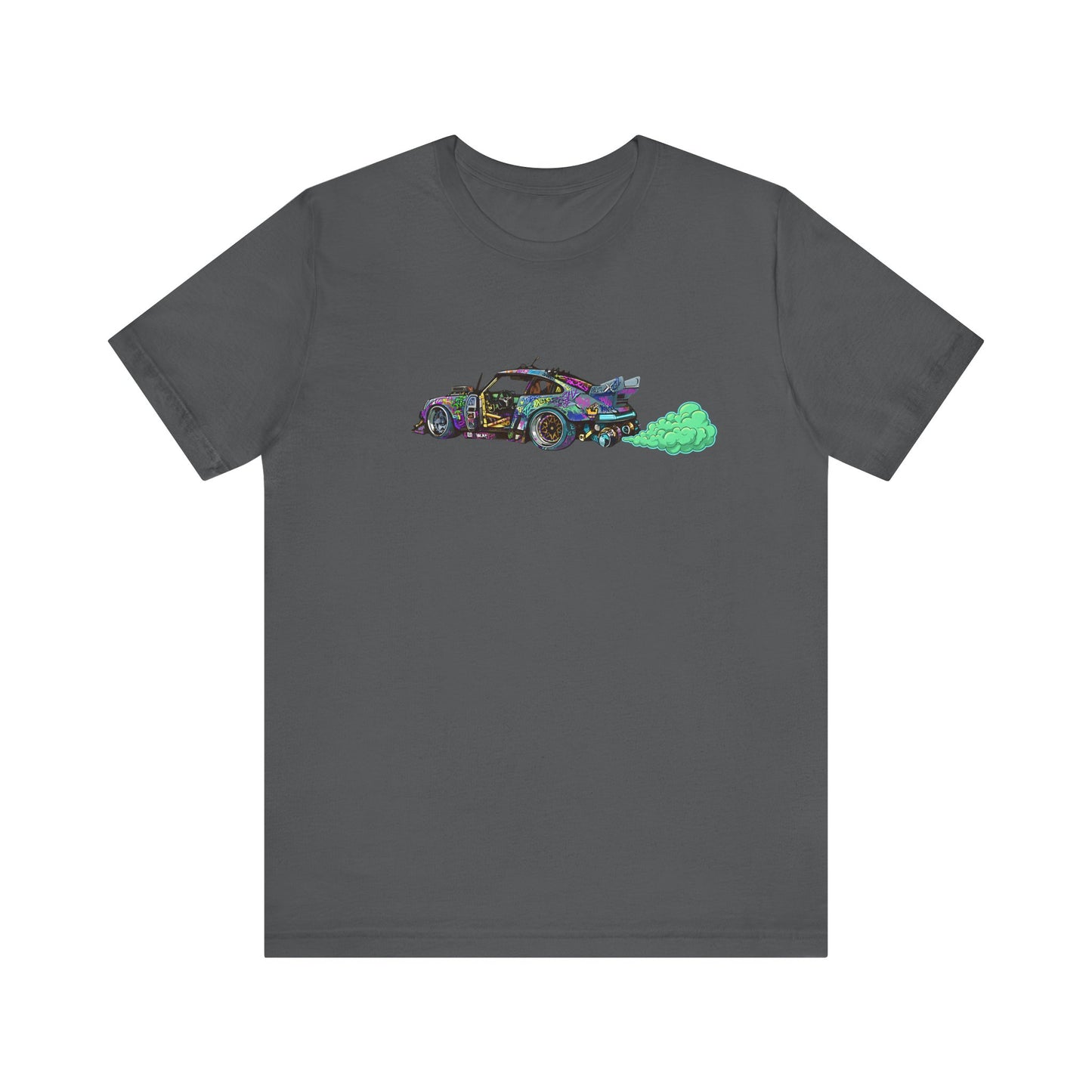 Cyberpunk Street Art Racer Unisex Tee