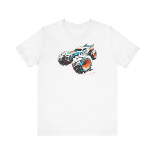 Monster Truck Sketch Unisex T-Shirt