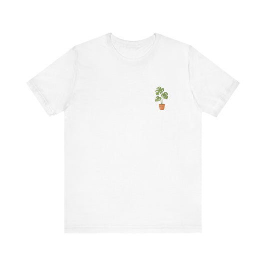 Monstera Pot Plant Unisex Tee