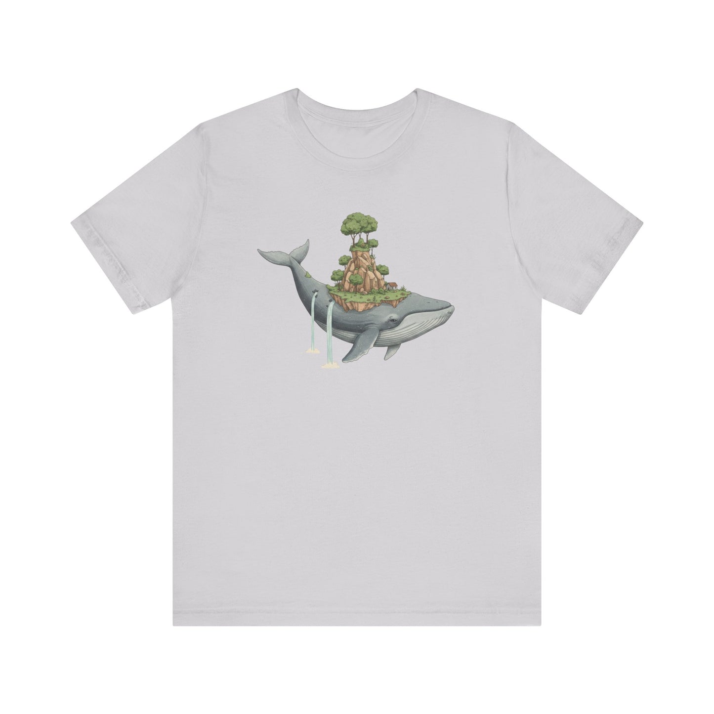 Whale Island Tee - Ethereal and Dreamy Unisex T-Shirt