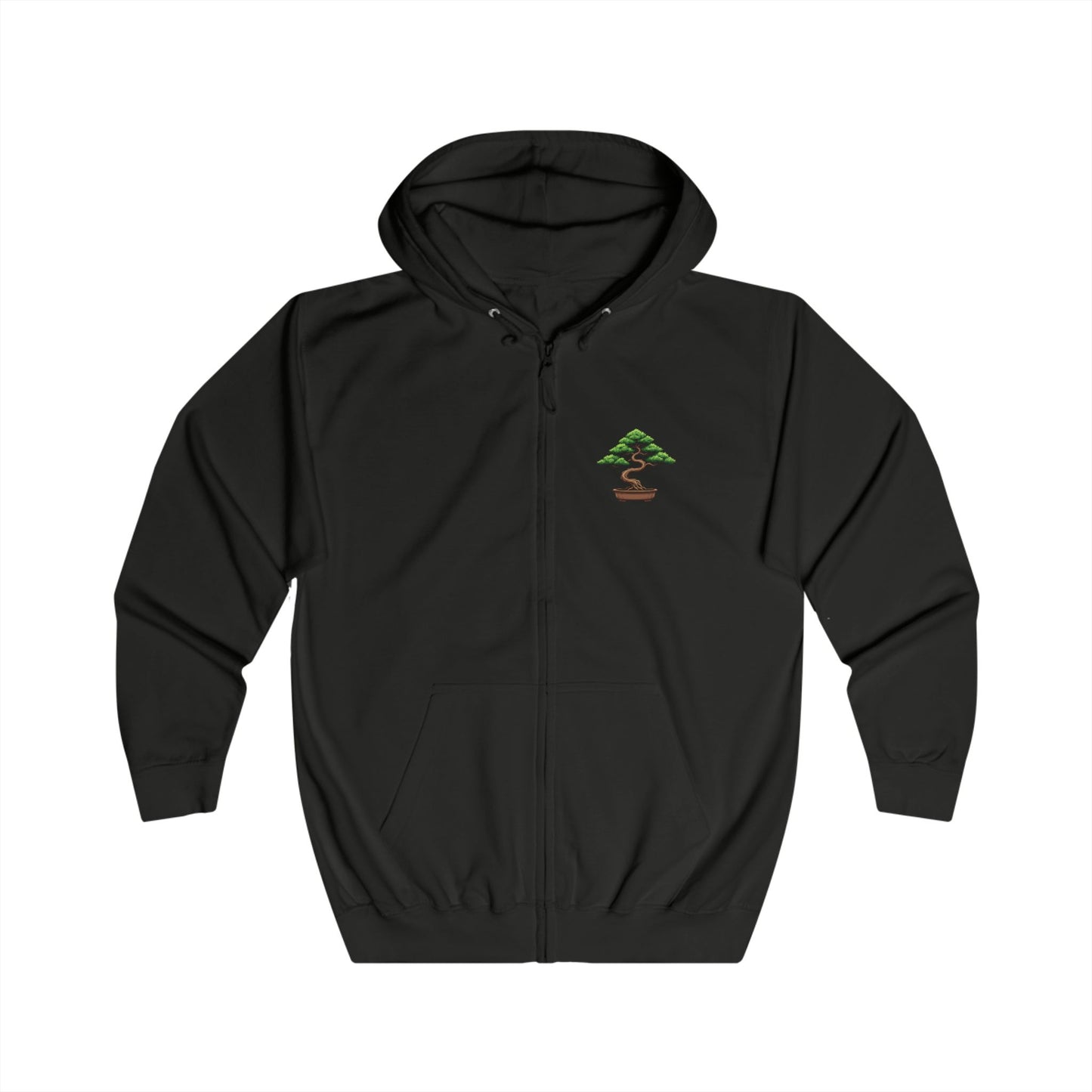 Bonsai Tree Zip Hoodie