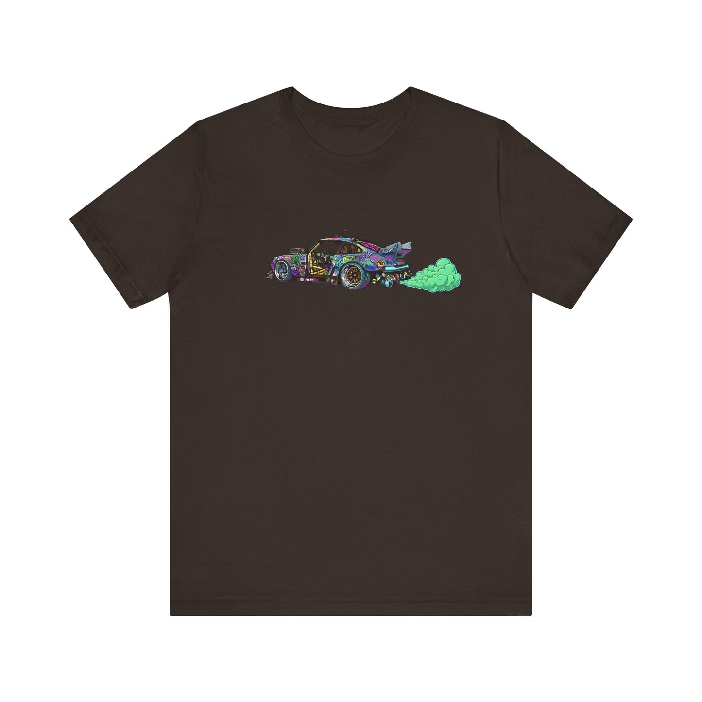 Cyberpunk Street Art Racer Unisex Tee