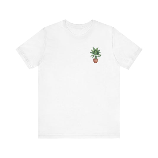 Pocket Strelitzia -Bird of Paradise Bloom Unisex Tee