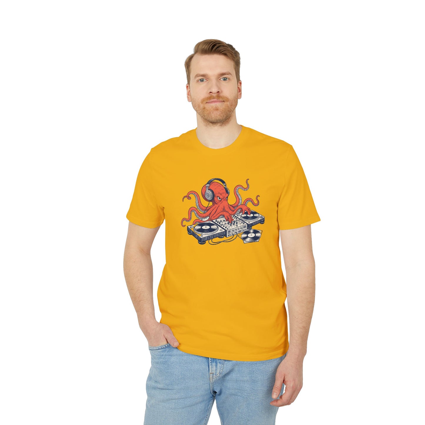 DJ Octopus Music Lover Unisex T-shirt